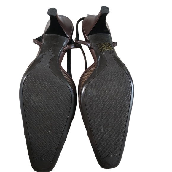 Authentic Vintage Prada Slingback Heels Size 36.5 - Picture 12 of 12